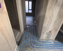 融信铂湾水电阶段工地现场图-7