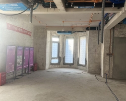 常发香城湾华舍苑水电阶段工地现场图-5