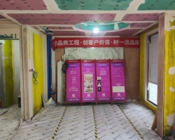 建发和玺涂装阶段工地现场图-1