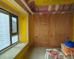 建发和玺涂装阶段工地现场图-6