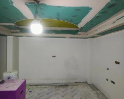 建发和玺涂装阶段工地现场图-8