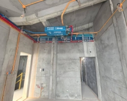 尚东国际名园水电阶段工地现场图-3