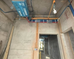 尚东国际名园水电阶段工地现场图-4