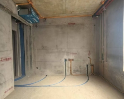 尚东国际名园水电阶段工地现场图-10