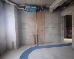 尚东国际名园水电阶段工地现场图-11