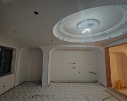 凤凰花苑涂装阶段工地现场图-10