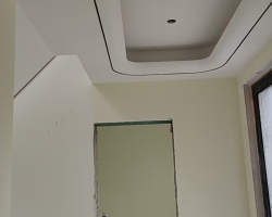 建发和玺涂装阶段工地现场图-4