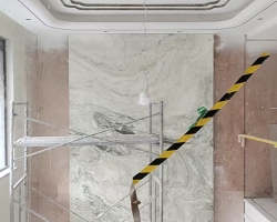 建发和玺涂装阶段工地现场图-7