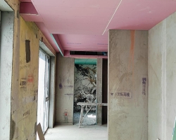 新浦江城木作阶段工地现场图-1