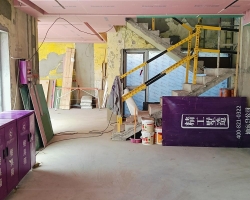 新浦江城木作阶段工地现场图-9