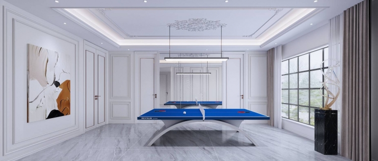 梵高别墅法式风格别墅装修效果图-4