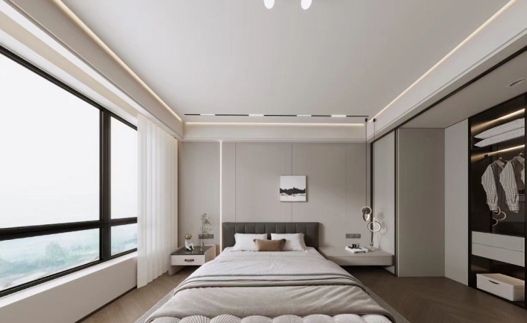 尚东鼎现代简约别墅装修效果图-2