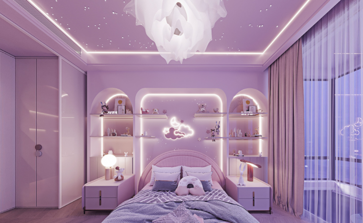 尚东鼎现代简约别墅装修效果图-6