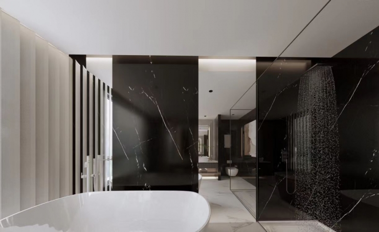 尚东鼎现代简约别墅装修效果图-7