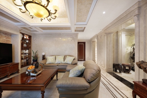 宝宸花园法式风格别墅装修效果图