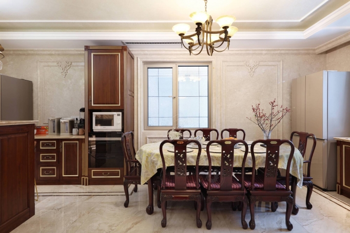 宝宸花园法式风格别墅装修效果图-4