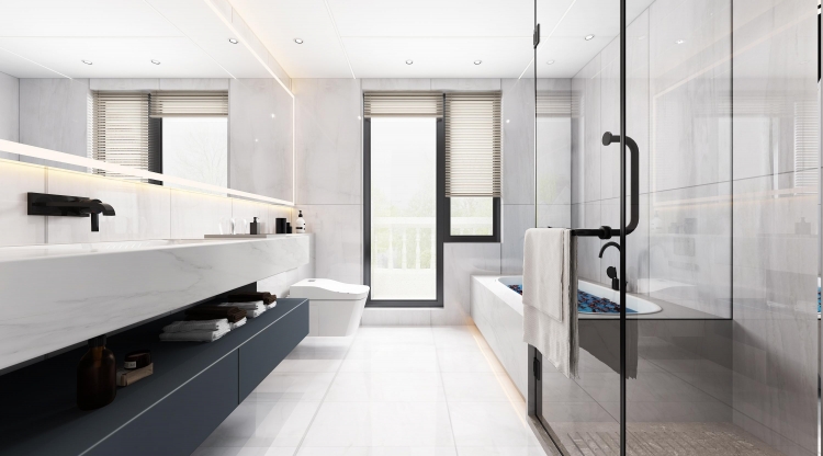 银亿领墅美式风格别墅装修效果图-9