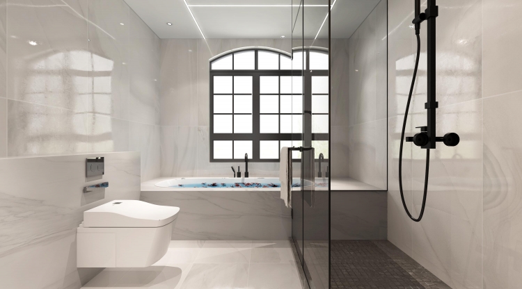 银亿领墅美式风格别墅装修效果图-11