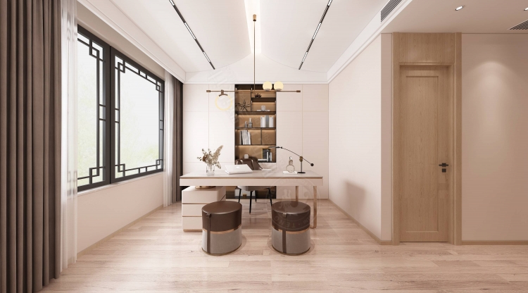 璟云里现代简约别墅装修效果图-1