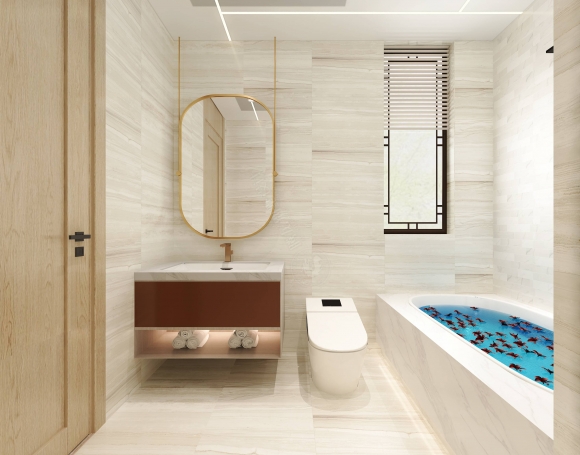 璟云里现代简约别墅装修效果图-2