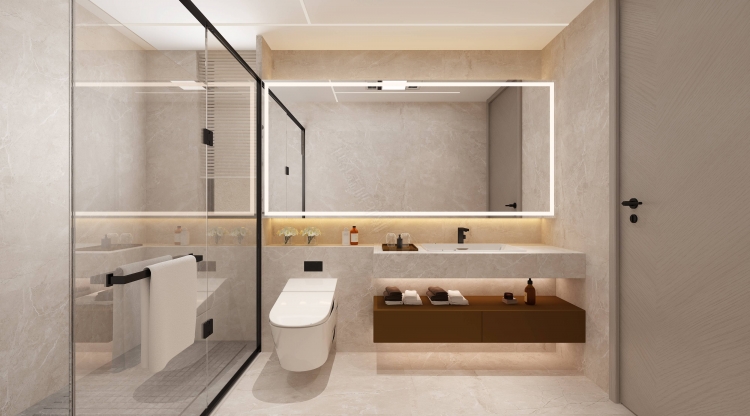 璟云里现代简约别墅装修效果图-3