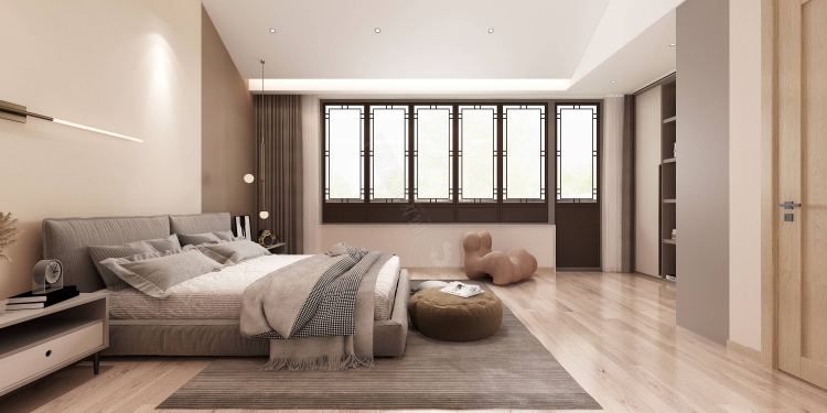 璟云里现代简约别墅装修效果图-8