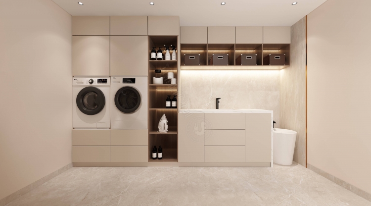 璟云里现代简约别墅装修效果图-11