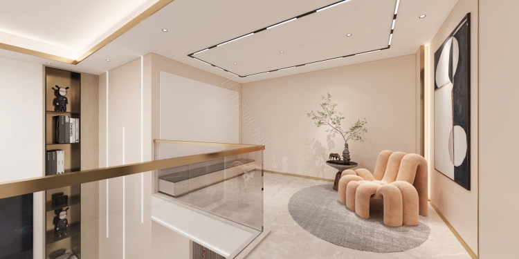 璟云里现代简约别墅装修效果图-14