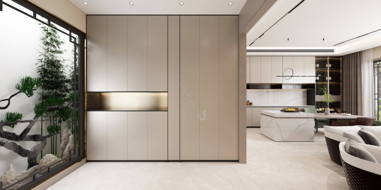 璟云里现代简约别墅装修效果图-16