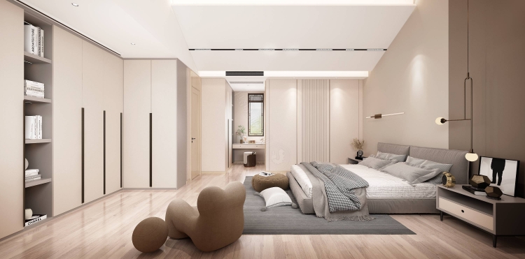 璟云里现代简约别墅装修效果图-18