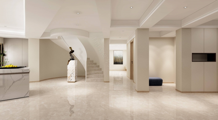 云顶别墅现代简约别墅装修效果图-2