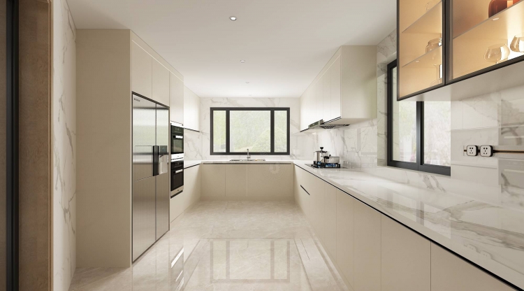 云顶别墅现代简约别墅装修效果图-4