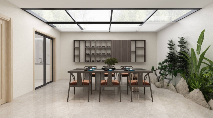 云顶别墅现代简约别墅装修效果图-10