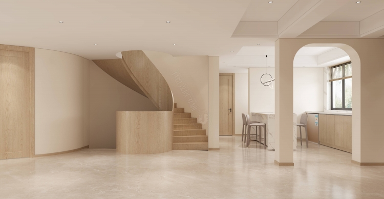 云顶别墅现代简约别墅装修效果图-13