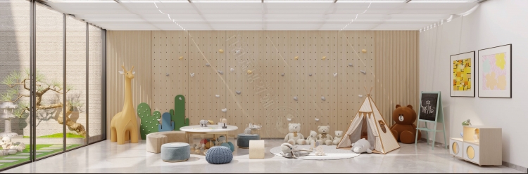 一品漫城新中式风格别墅装修效果图-9