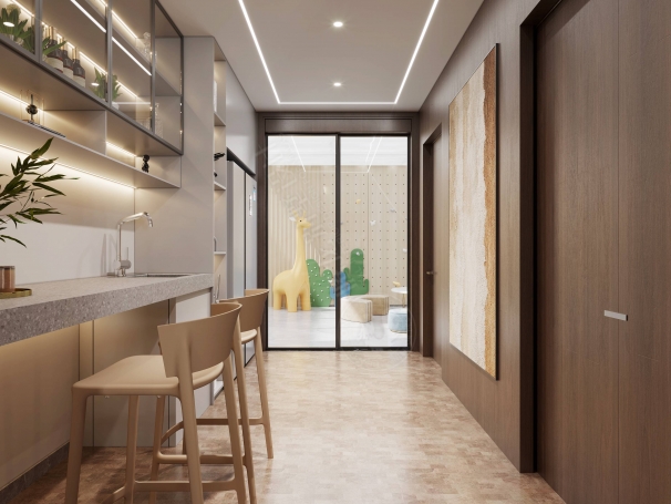 一品漫城新中式风格别墅装修效果图-10