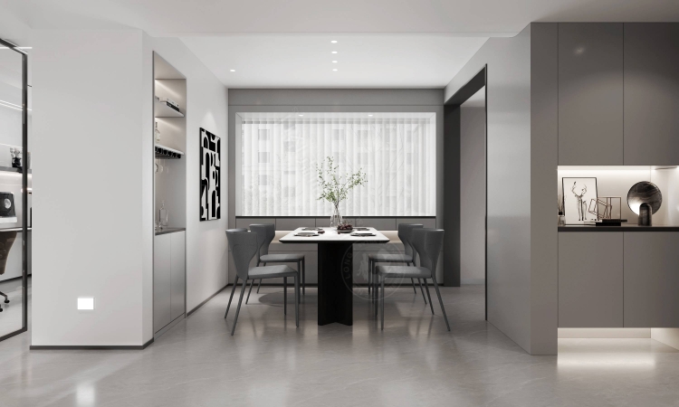 上海滩花园现代简约别墅装修效果图-2