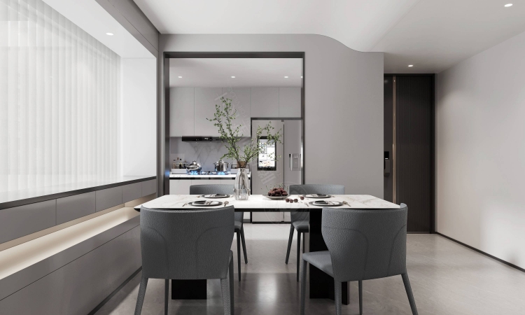 上海滩花园现代简约别墅装修效果图-9