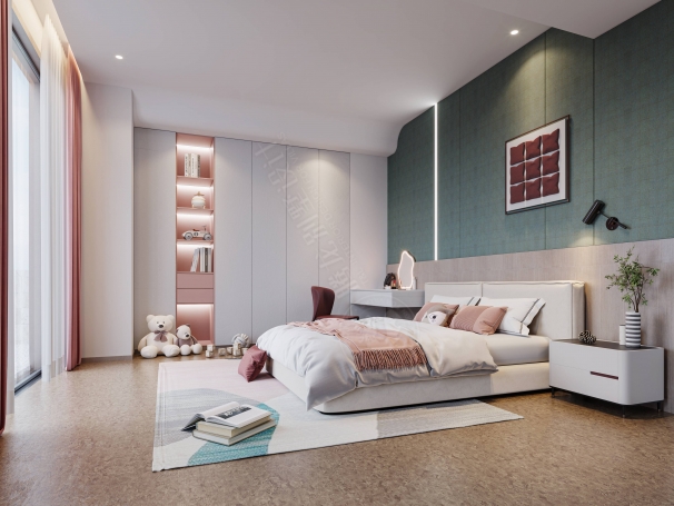 宝华源墅现代简约别墅装修效果图-6