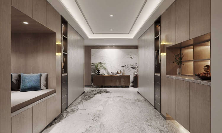 宝华源墅现代简约别墅装修效果图-8