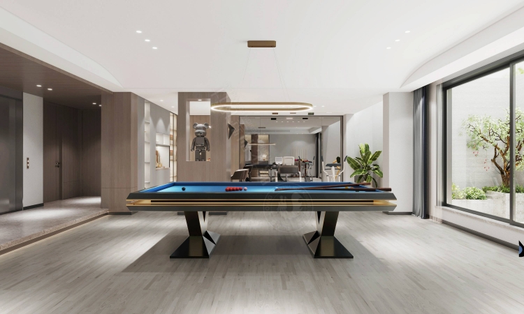 海上湾现代简约别墅装修效果图-2