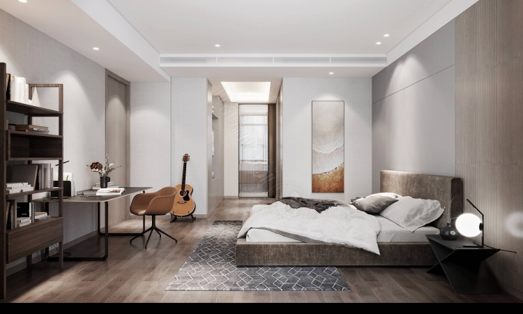 海上湾现代简约别墅装修效果图-10