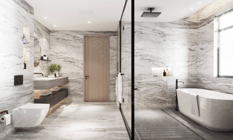 海上湾现代简约别墅装修效果图-11