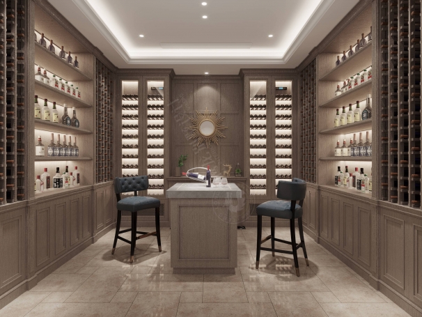 绿城玫瑰园美式风格别墅装修效果图-10