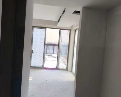 新浦江城涂装阶段工地现场图-4