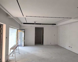 新浦江城涂装阶段工地现场图-6