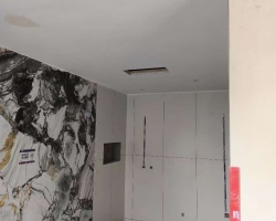 新浦江城涂装阶段工地现场图-12