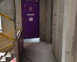 白金院邸木作阶段工地现场图-2