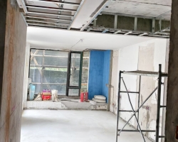 白金院邸木作阶段工地现场图-6
