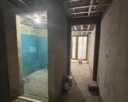 漓江山水花园木作阶段工地现场图-2